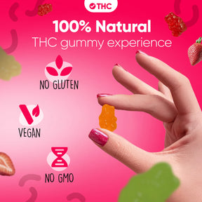 Gummies de THC Strawberry