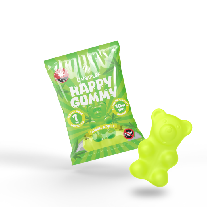 Gummies de THC Green Apple
