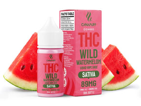 Líquido de THC CBD Wild Watermelon 30ml
