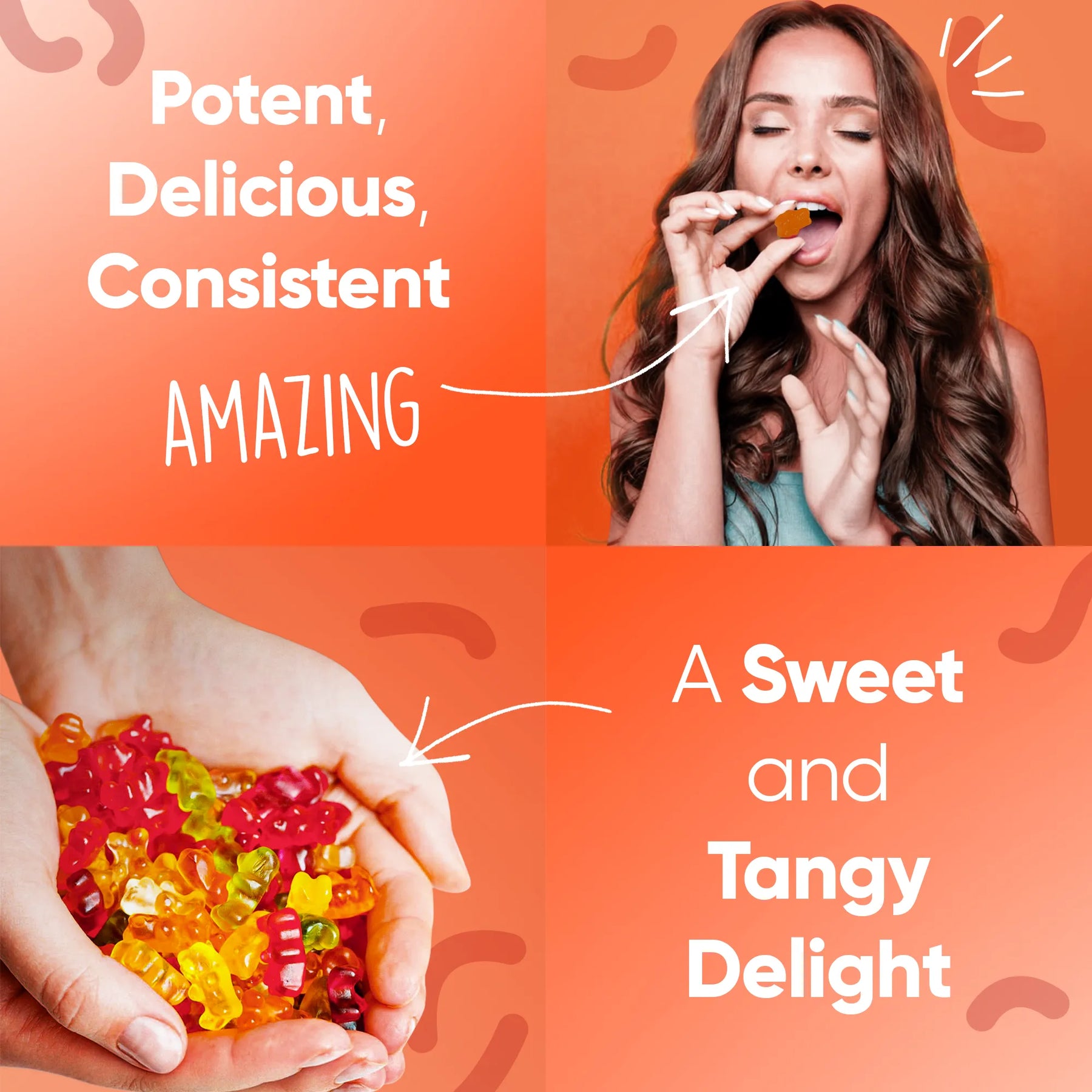 Gummies de THC Orange