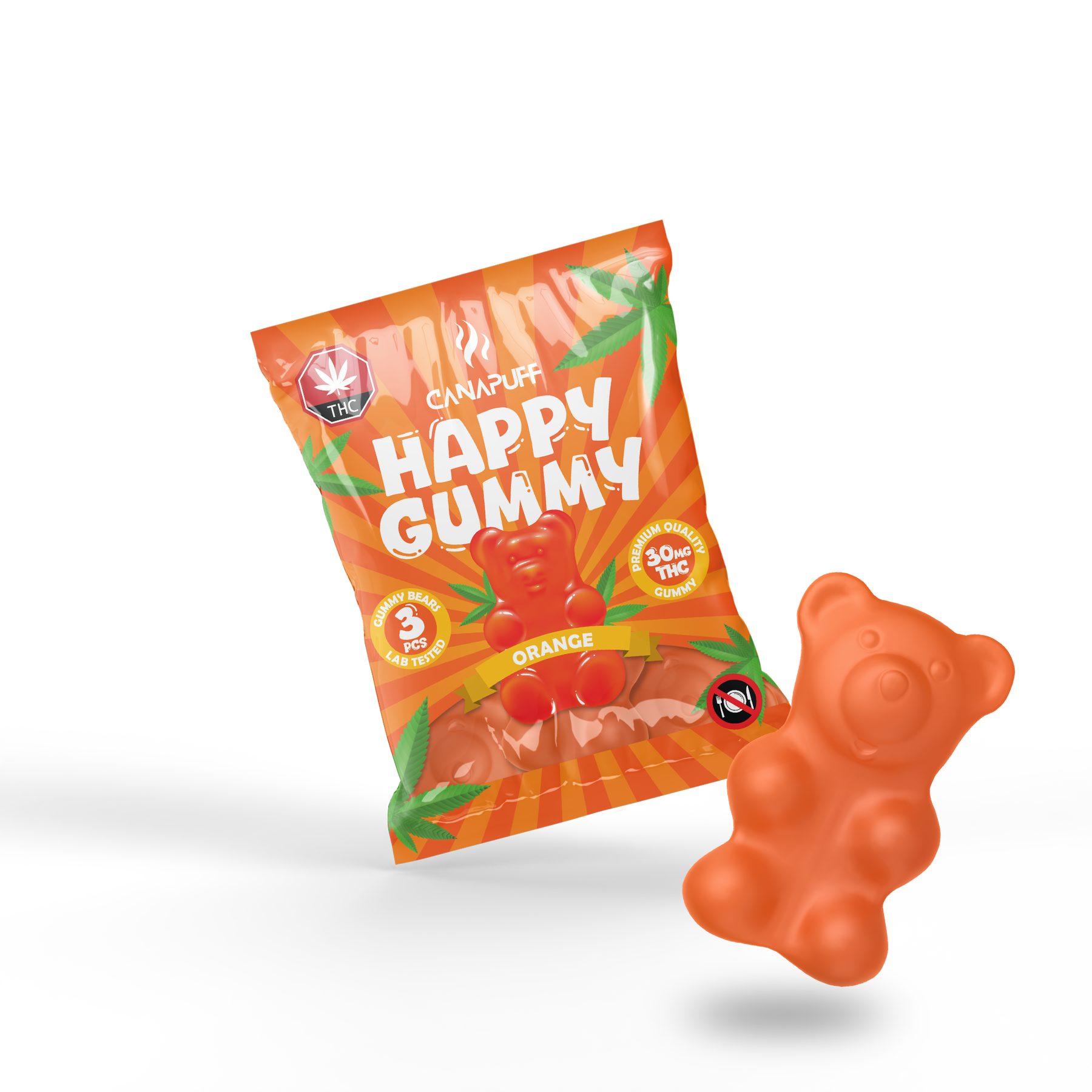 Gummies de THC Orange