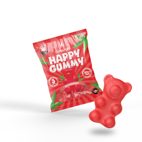 Gummies de THC Raspberry