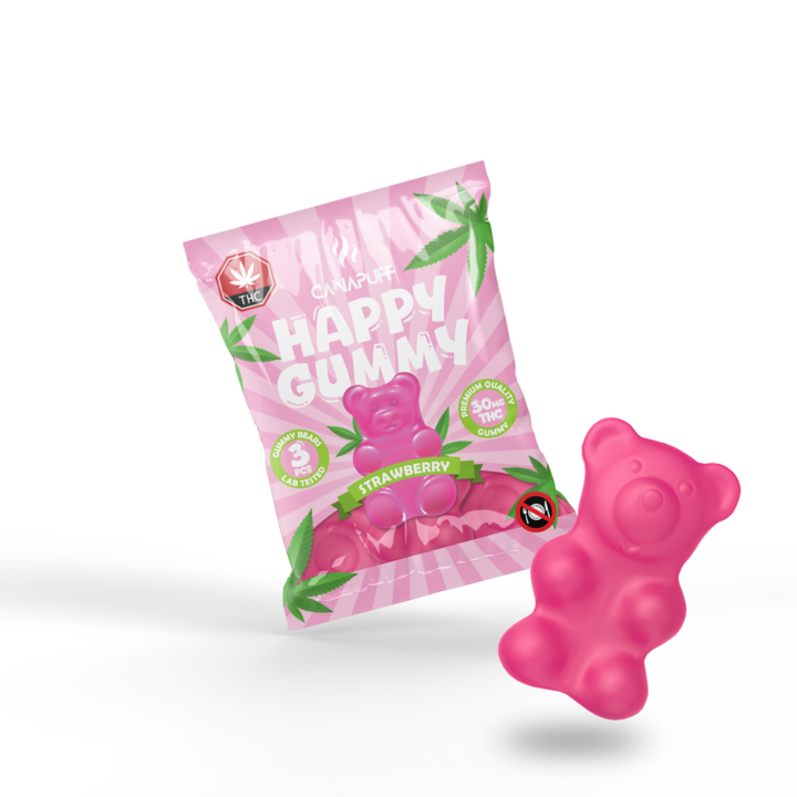 Gummies de THC Strawberry