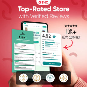 Gummies de THC Raspberry