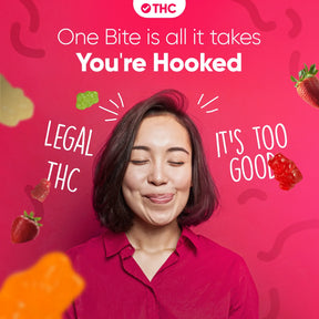 Gummies de THC Strawberry