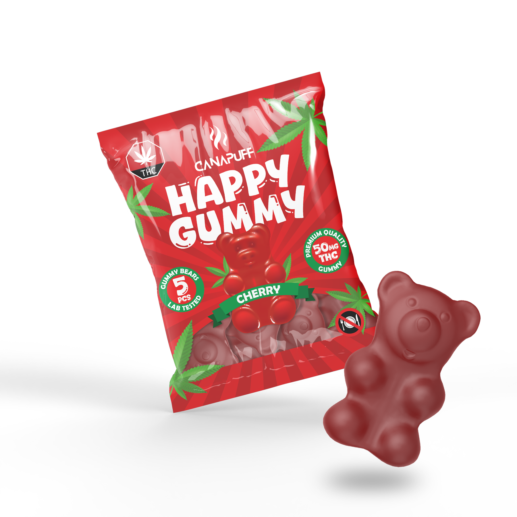 Gummies de THC Cherry