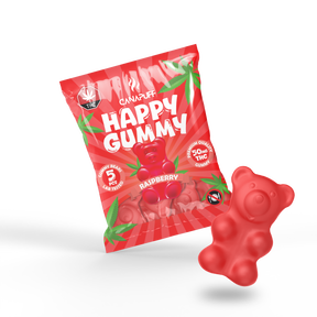 Gummies de THC Raspberry