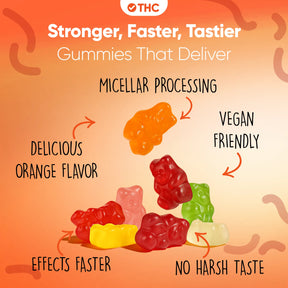 Gummies de THC Orange