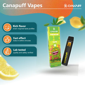 Vape de 9H-HHC Super Lemon Haze 95% 1ml