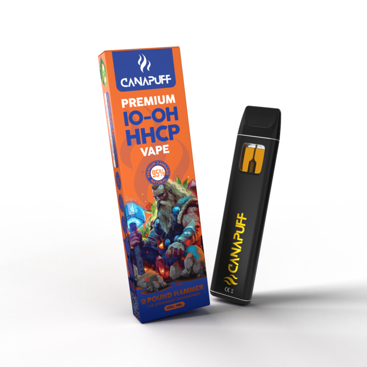 Vape de 10-OH-HHCP 9 Pound Hammer 95% 1ml