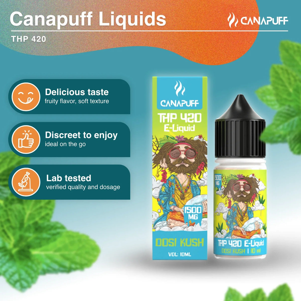 Líquido THP420 Dosi Kush 1.500mg