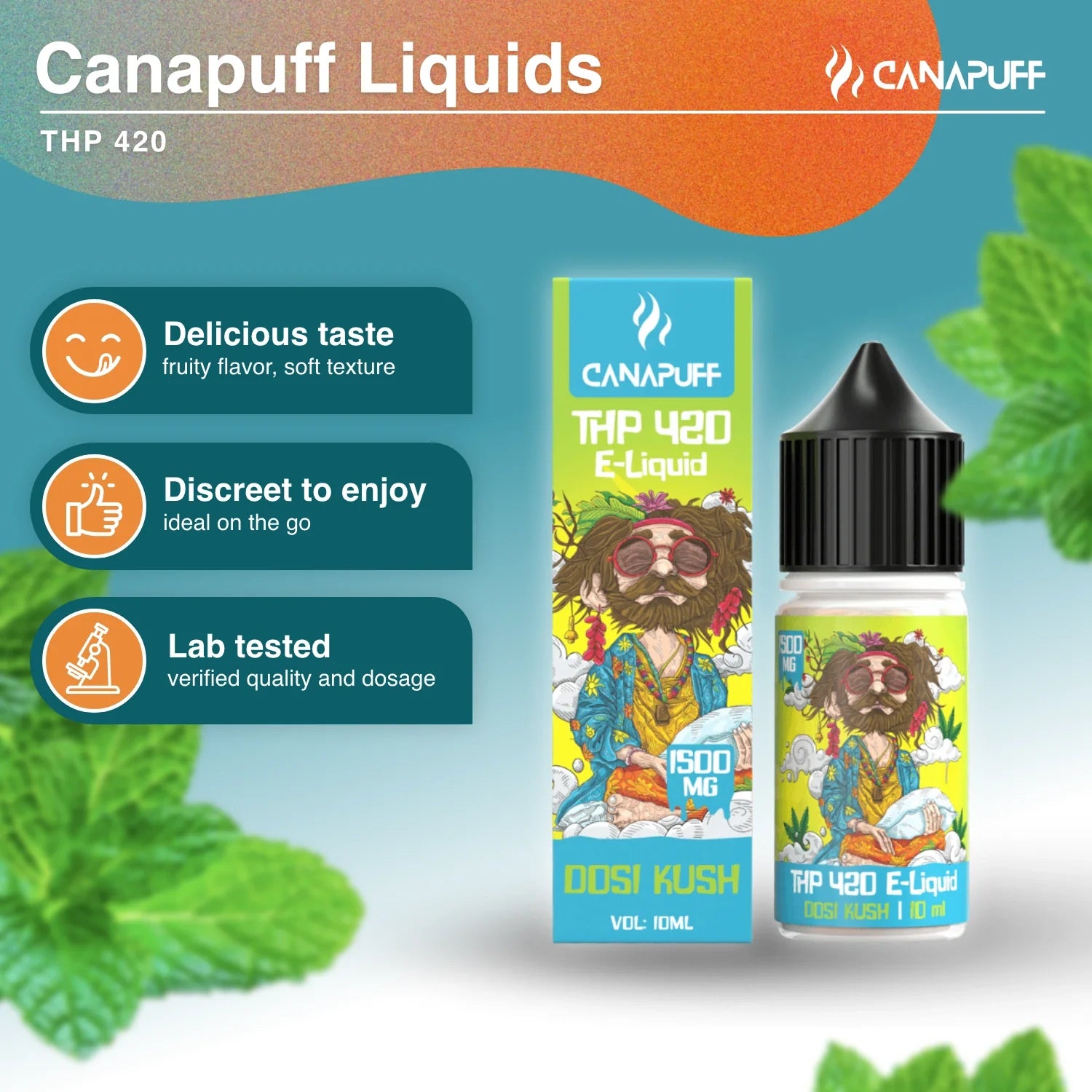 Líquido THP420 Dosi Kush 1.500mg