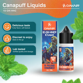 Líquido 10-OH-HHCP 9 Pound Hammer 1.500mg