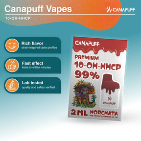 Vape de 10-OH-HHCP Horchata 99% 2ml