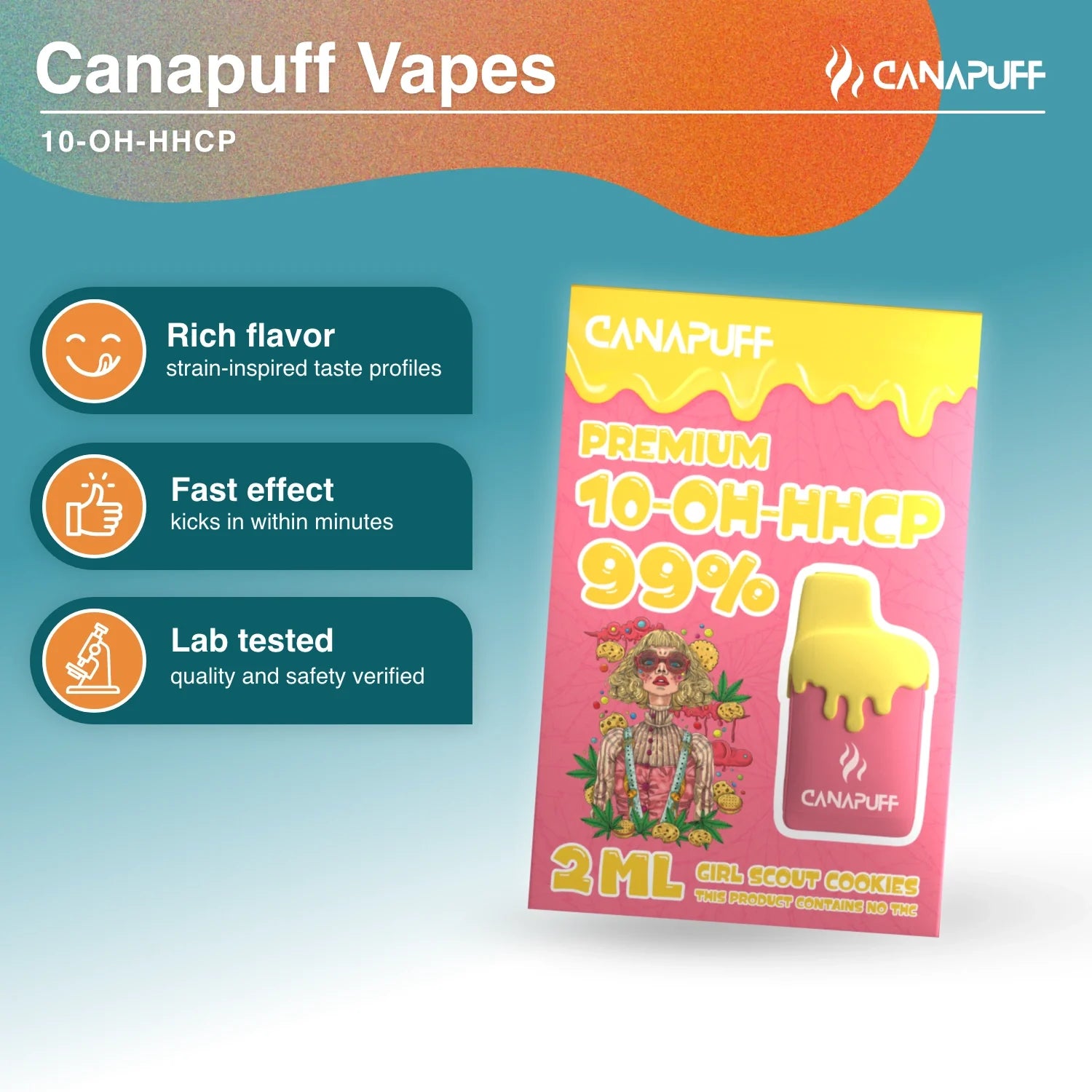 Vape 10-OH-HHCP GSC 99% 2ml