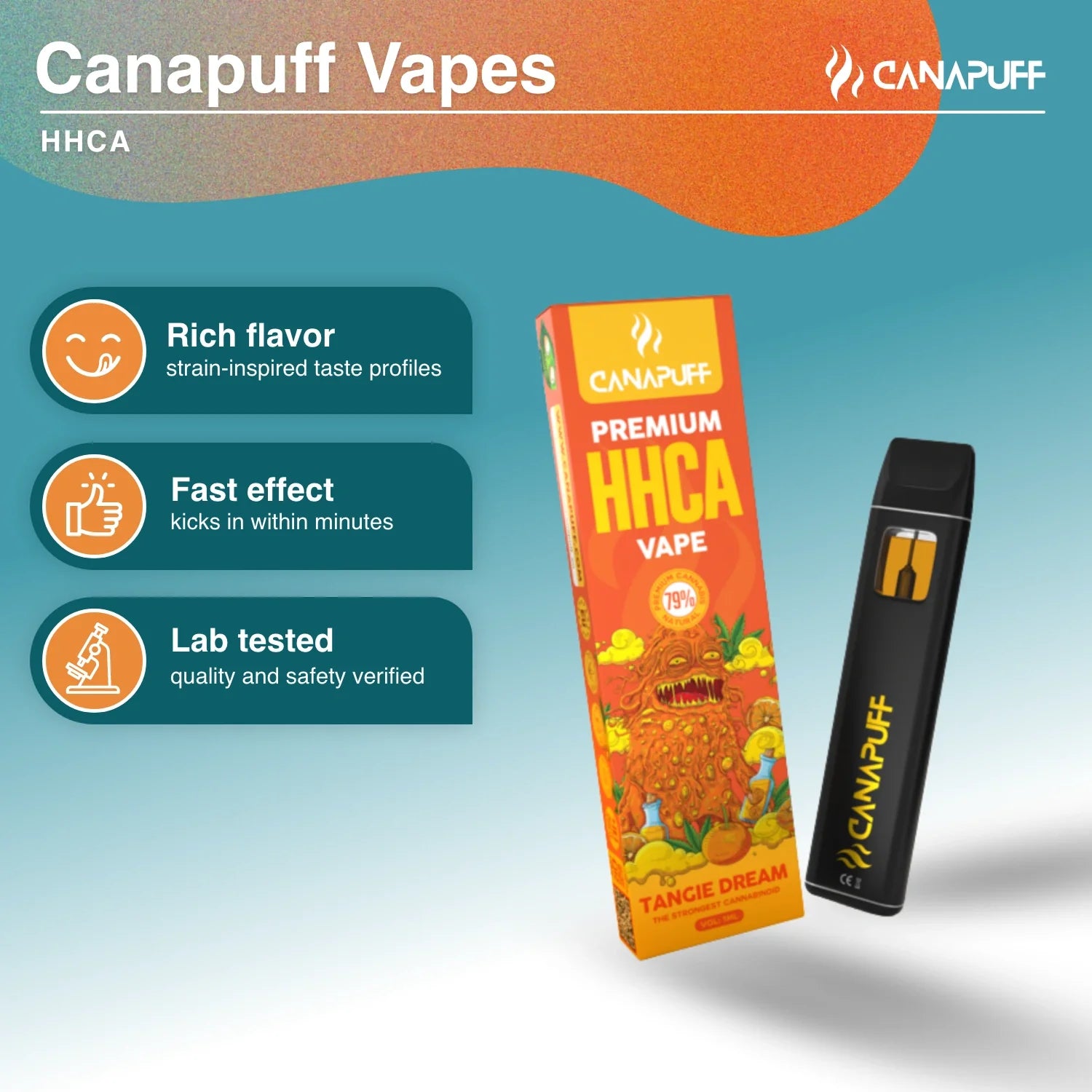 Vape de HHC-A Tangie Dream 79% 1ml