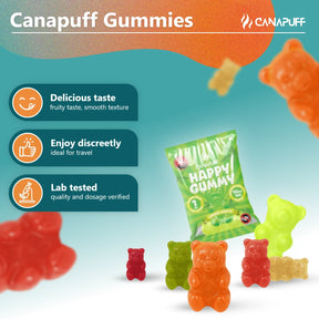 Gummies de THC Green Apple