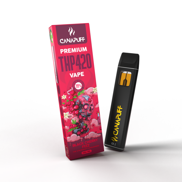 Vape THP420 Black Cherry Fizz 79% 1ml