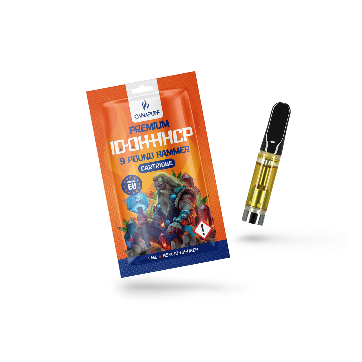Cartucho 10-OH-HHCP 9 Pound Hammer 95%
