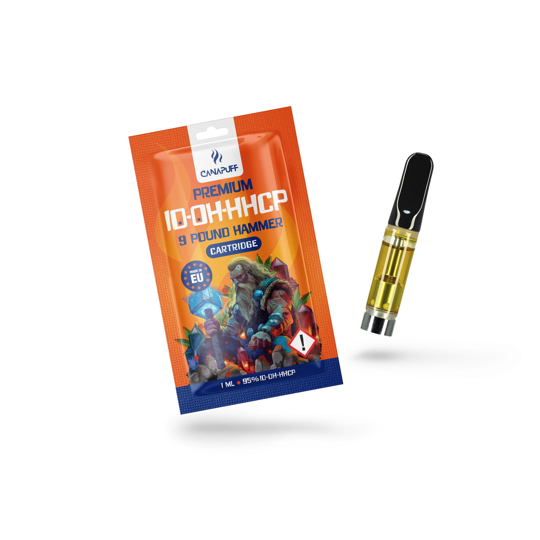 Cartucho 10-OH-HHCP 9 Pound Hammer 95%