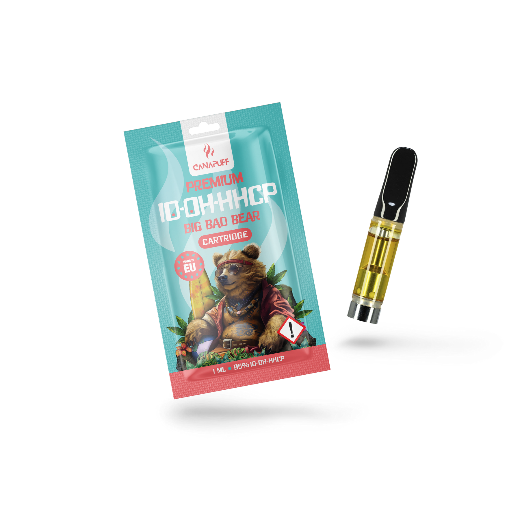Cartucho 10-OH-HHCP Big Bad Bear 95%
