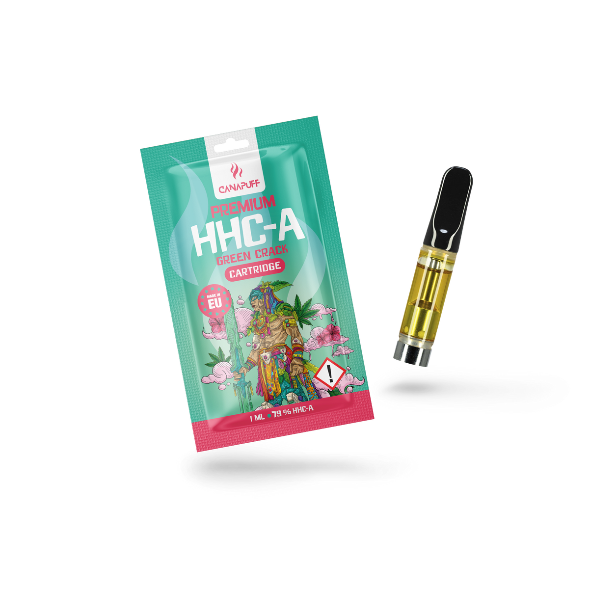 Cartucho HHC-A Green Crack 79%