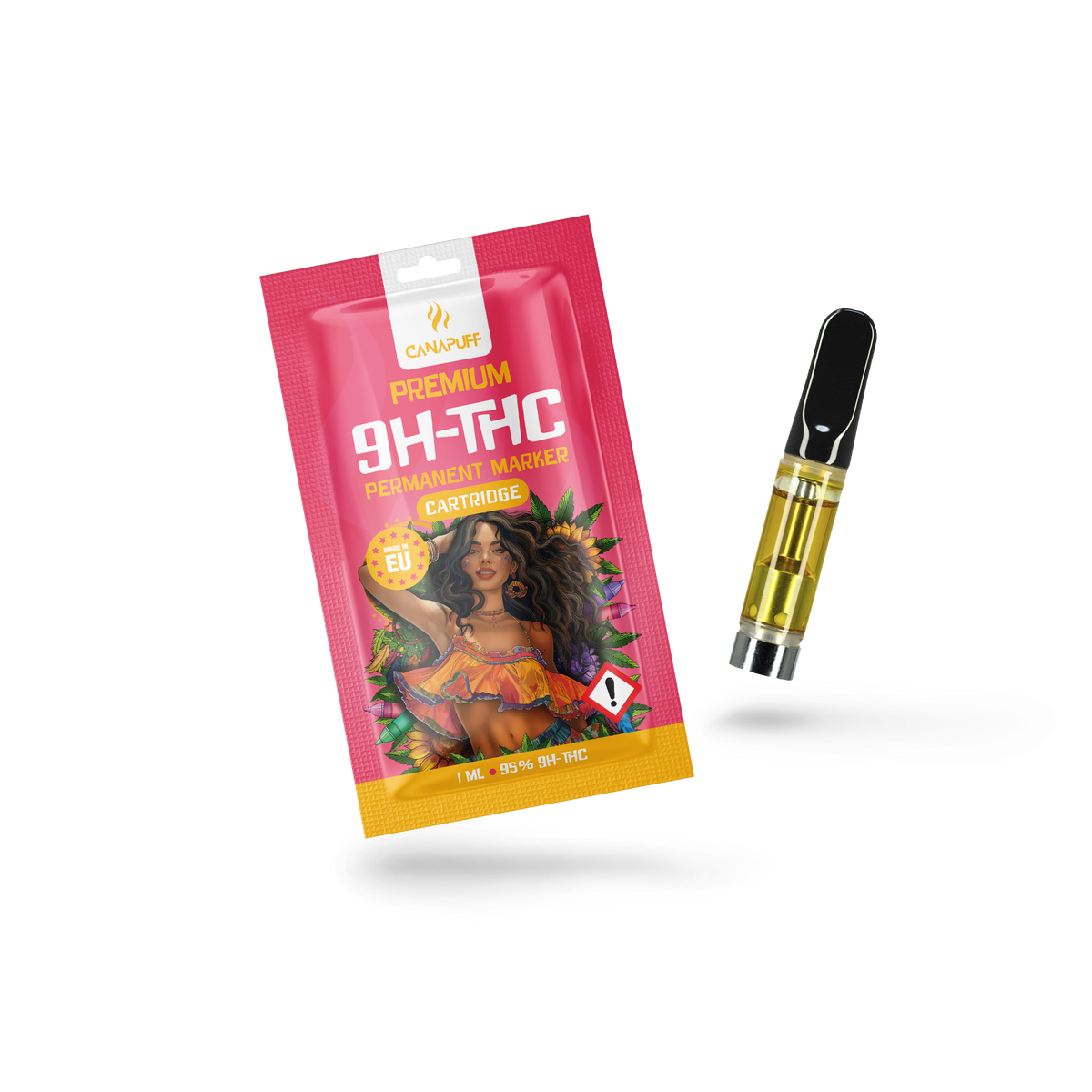 Cartucho 9H-THC Permanent Marker 95%