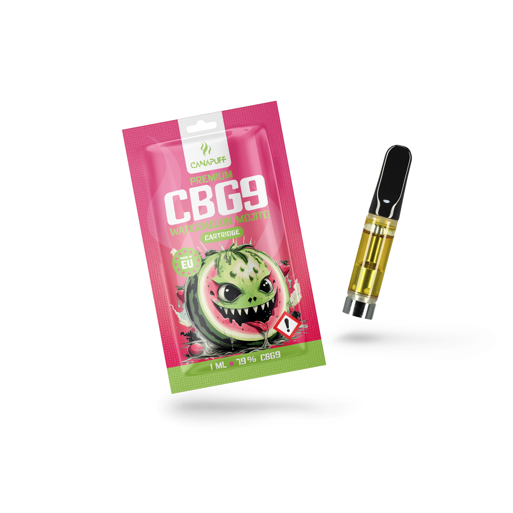 Cartucho CBG9 Watermelon Mojito 79%