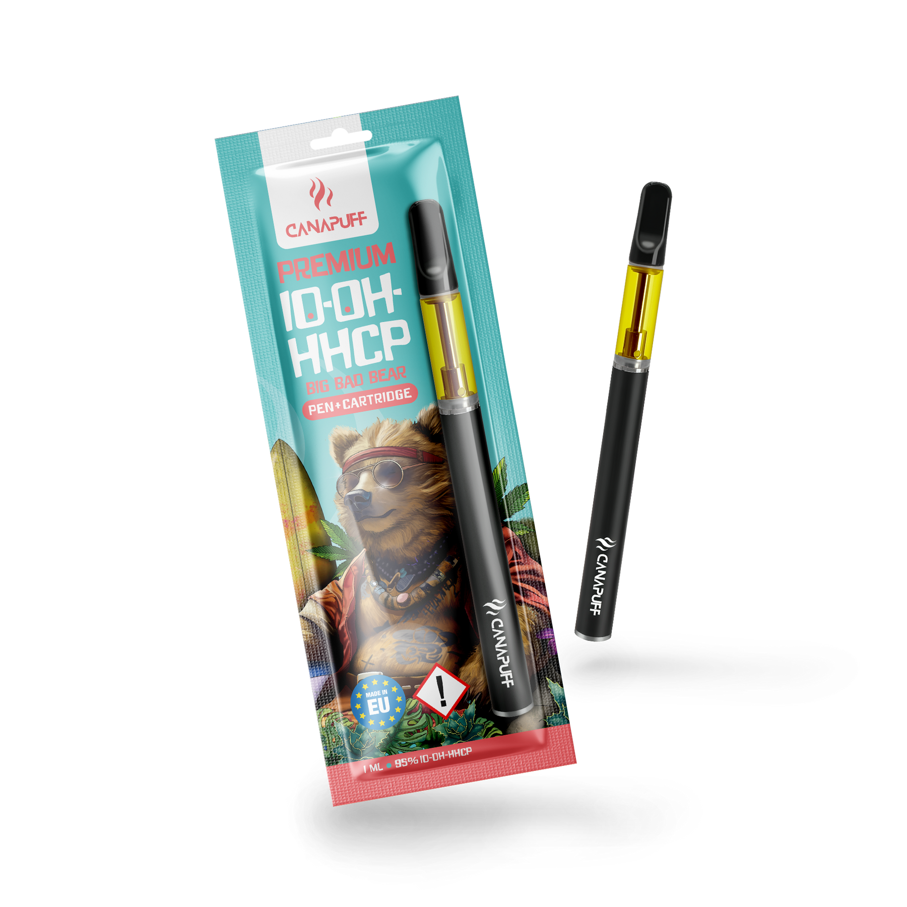 Caneta + Cartucho 10-OH-HHCP Big Bad Bear 95%