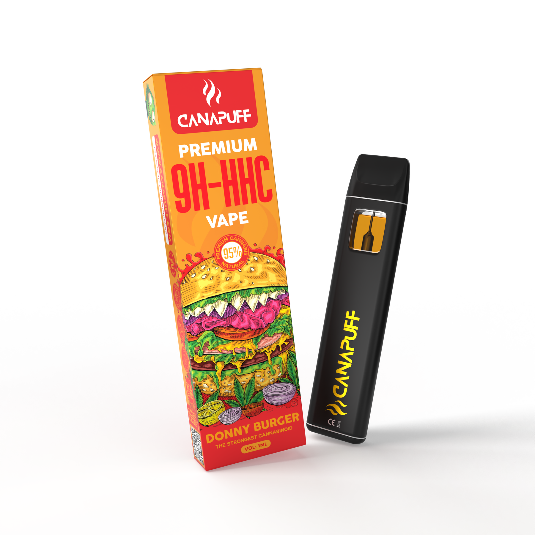 Vape 9H-HHC Donny Burger 95% 1ml