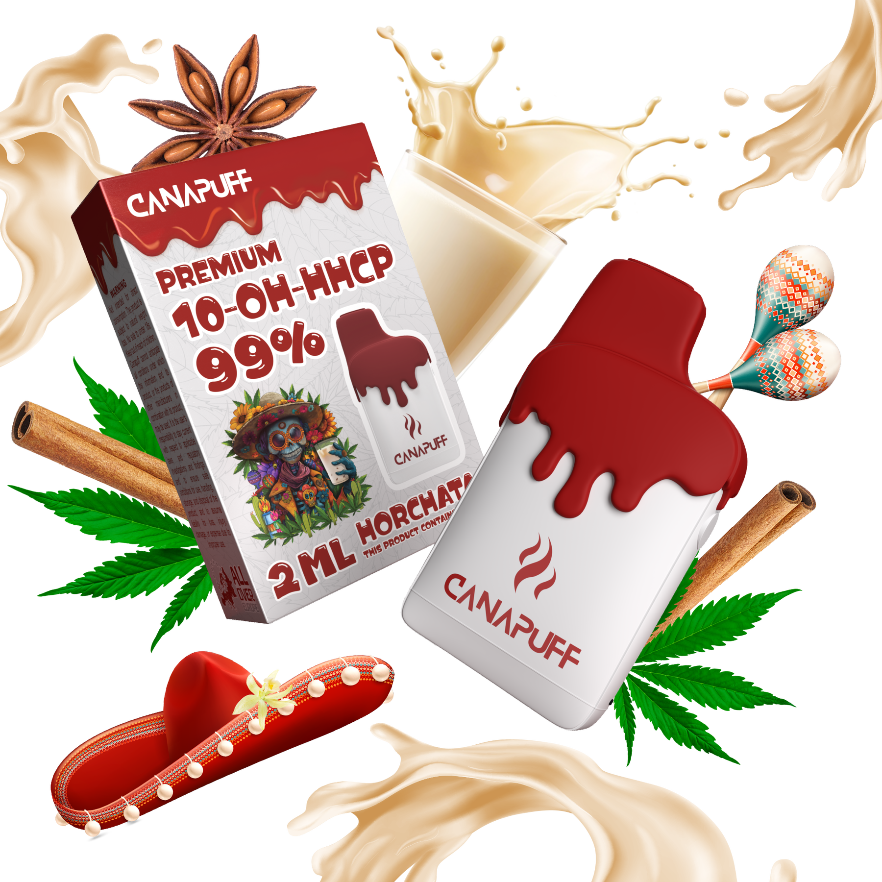 Vape de 10-OH-HHCP Horchata 99% 2ml