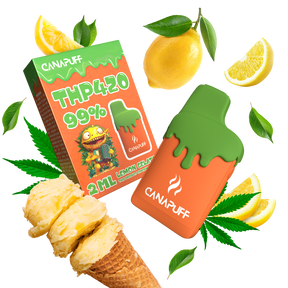 Vape de THP420 Lemon Gelato 99% 2ml