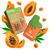 Vape de THCv Papaya Punch 99% 2ml
