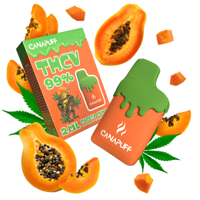 Vape de THCv Papaya Punch 99% 2ml