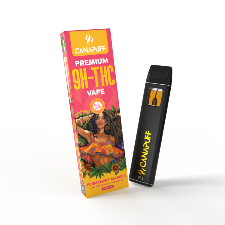 Vape de 9H-THC Permanent Marker 95% 1ml