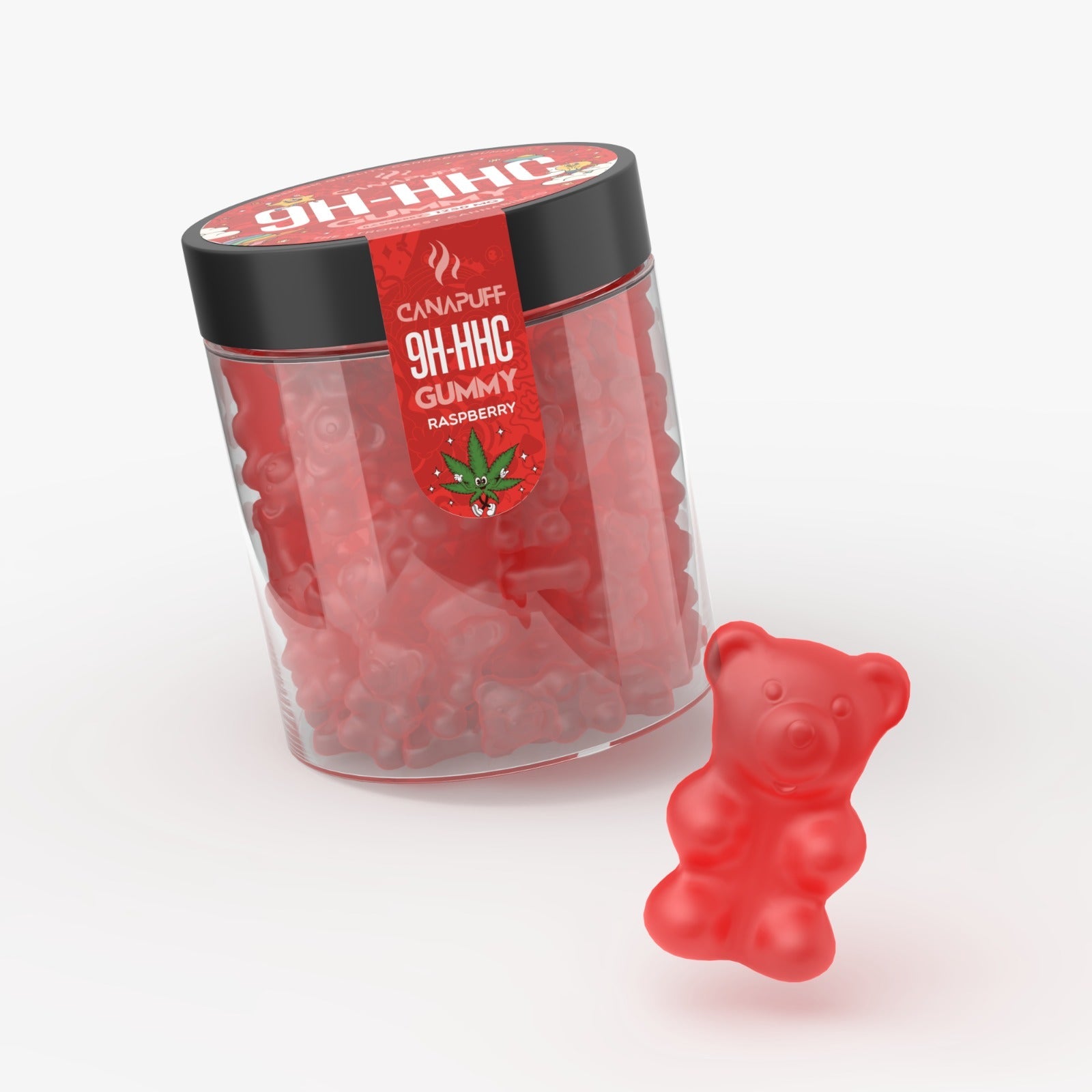 Gummies de 9H-HHC Sabor Raspberry