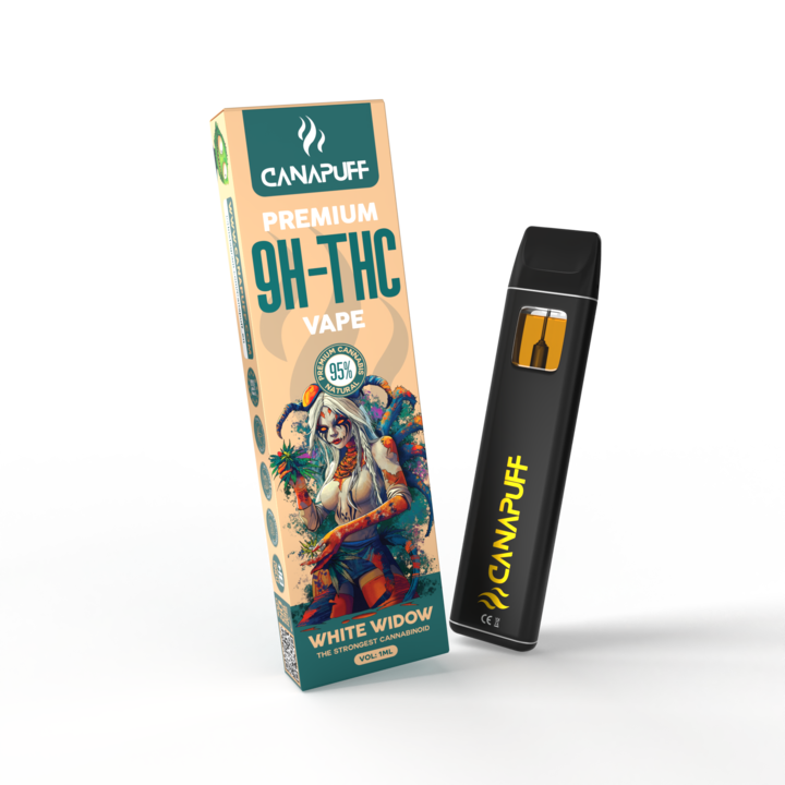 Vape de 9H-THC White Widow 1ml